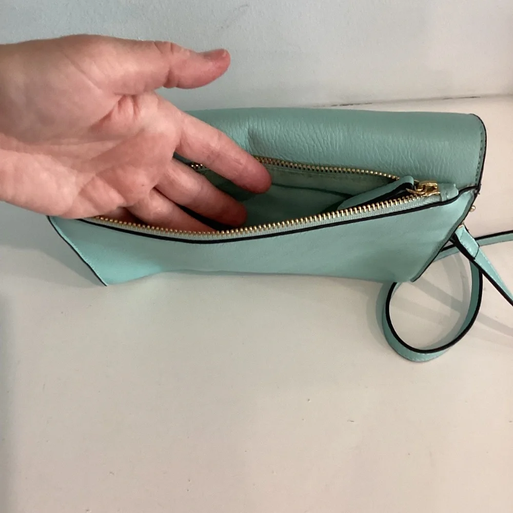 Apartment 9 APT.9 Turquoise aqua blue crossbody purse Beautiful 😍